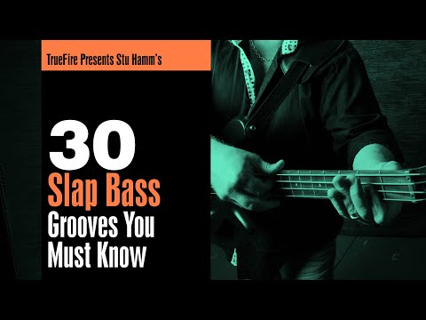 🎸 Stu Hamm's 30 Slap Bass Grooves You MUST Know - Intro - Guitar Lessons