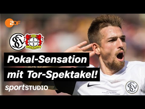 SV Elversberg – Bayer Leverkusen Highlights | DFB-Pokal 2022/23 | sportstudio
