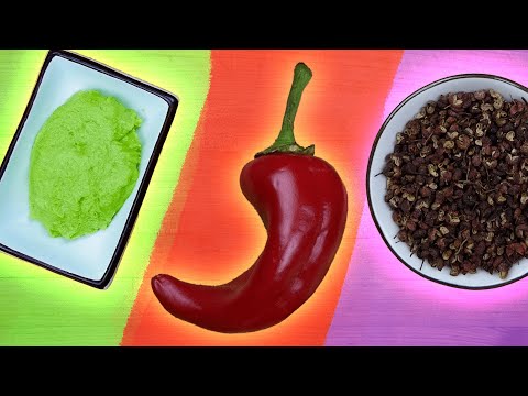 There are actually three kinds of spicy