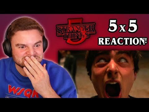 Stranger Things Season 5 Episode 5 "Shock Jock" REACTION!