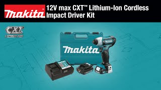 MAKITA 12V max CXT™ Impact Driver Kit - Thumbnail