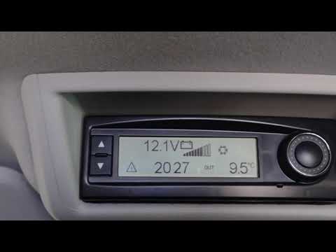 Ford Nugget - Ladezustand der Wohnraumbatterie an der Westfaliaanzeige ablesen