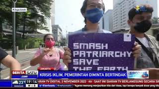 Download lagu Puluhan Aktivis Lingkungan Hidup Peringati Hari Bumi Sedunia dengan Berdemo mp3