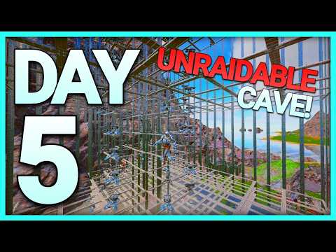 How a SOLO Became ALPHA In a UNRAIDABLE CAVE | Solo INX 3Man Ark PVP