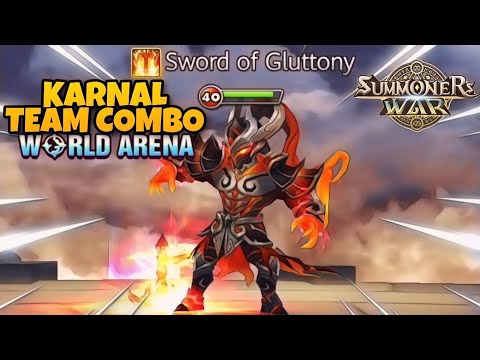 Karnal Team Combo in World Arena Ep. 2 - Summoners War