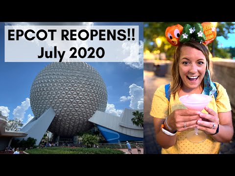 EPCOT REOPENS DURING GLOBAL PANDEMIC! (and it's VERY hot) Walt Disney World Vlog | July 2020