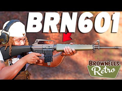 Brownells BRN-PROTO Retro AR 15 rifle