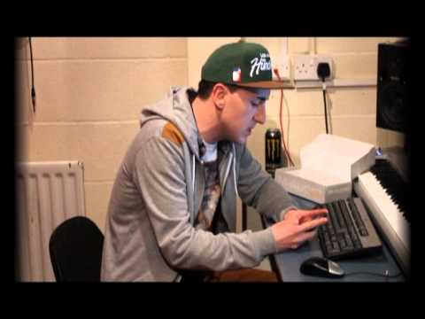 Behind the scenes:In studio writing and rehearsing 'By your side'