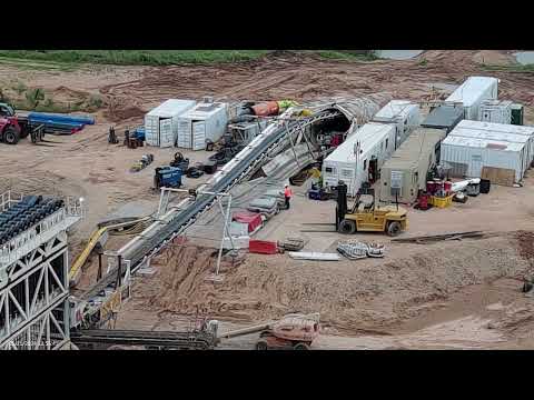 Tesla Gigafactory Texas | 5-21-24 | Boring Co. continues + s.expansion framing appears complete.