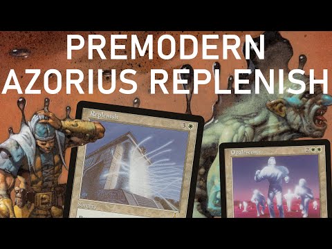 PREMODERN COMES TO MAGIC ONLINE! Azorius Replenish Combo-Control. MTG