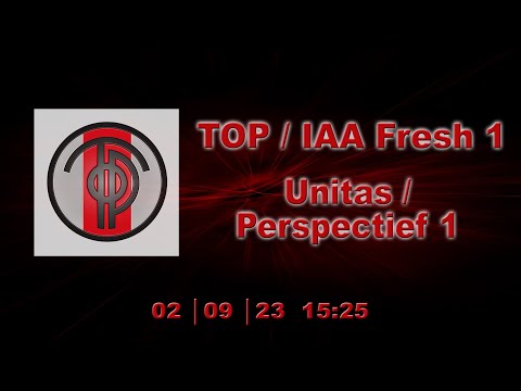 Oefenwedstrijd TOP/IAA fresh 1 tegen Unitas/Perspectief 1 op zaterdag 2 september 2023