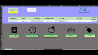 FREE CRM Template - Lots of Features with No Cost!