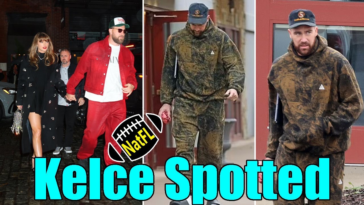 Travis Kelce was Spotted having Lunch at his favorite restaurant in Kansas after New York trip