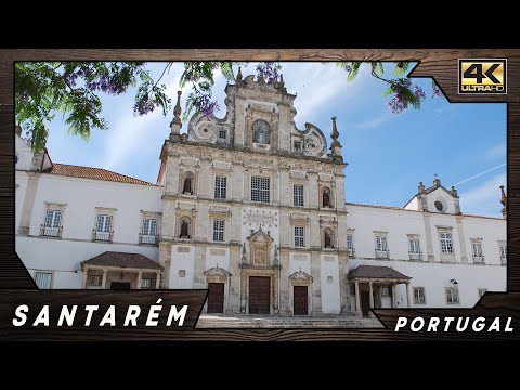 Santarém ● Portugal 🇵🇹 【4K】 Aerial Travel Video