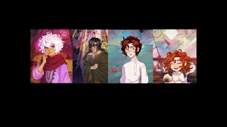 The arcana (Asra,Julian,Portia,Muriel)