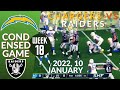 🏈Los Angeles Chargers vs Las Vegas Raiders Week 18 NFL 2021-2022 Condensed Game | Football 2021