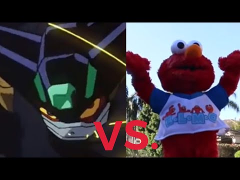 Getter Robo Vs. Elmo