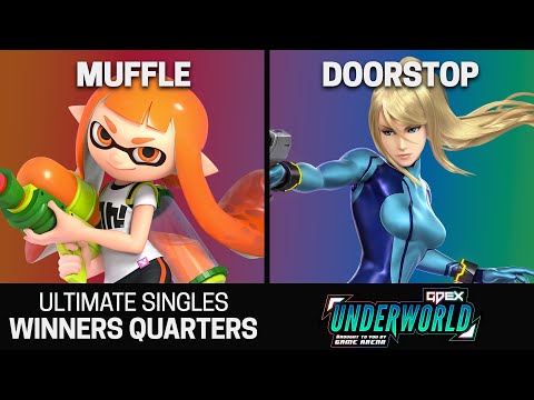 GDEX Underworld 2023 Singles Winners Quarters - Muffle (Inkling) vs Doorstop (Zero Suit Samus)