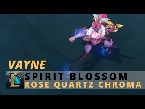 Spirit Blossom Vayne Rose Quartz Chroma - League Of Legends