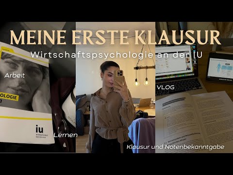 Arbeitstage und meine allererste Prüfung an der IU im Fernstudium und Notenbekanntgabe