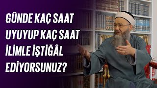 Günde kaç saat uyuyup kaç saat ilimle iştiğâl ediyorsunuz?