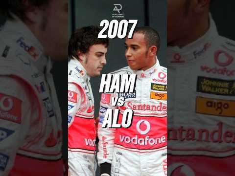 Hungary 2007: Teammates at War! Alonso vs. Hamilton #f1 #throwback