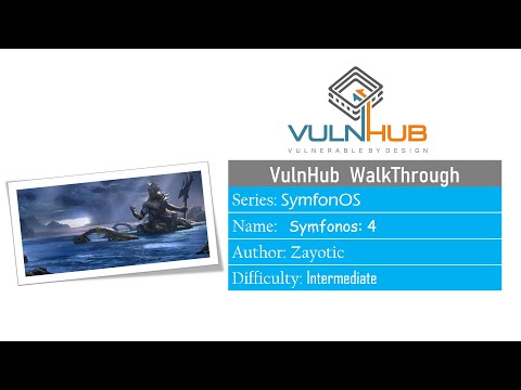 Symfonos 4 || VulnHub Walkthrough