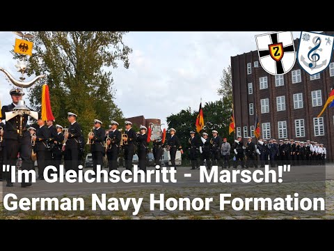 Marine: Ehrenformation Einsatzflottille 2 - Frei Weg! Marsch - Rückkehrerappell Wilhelmshaven