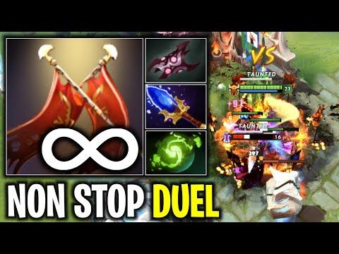 NON STOP DUEL LEGION COMMANDER WITH AGHANIM SCEPTER + REFRESHER ORB | DOTA 2