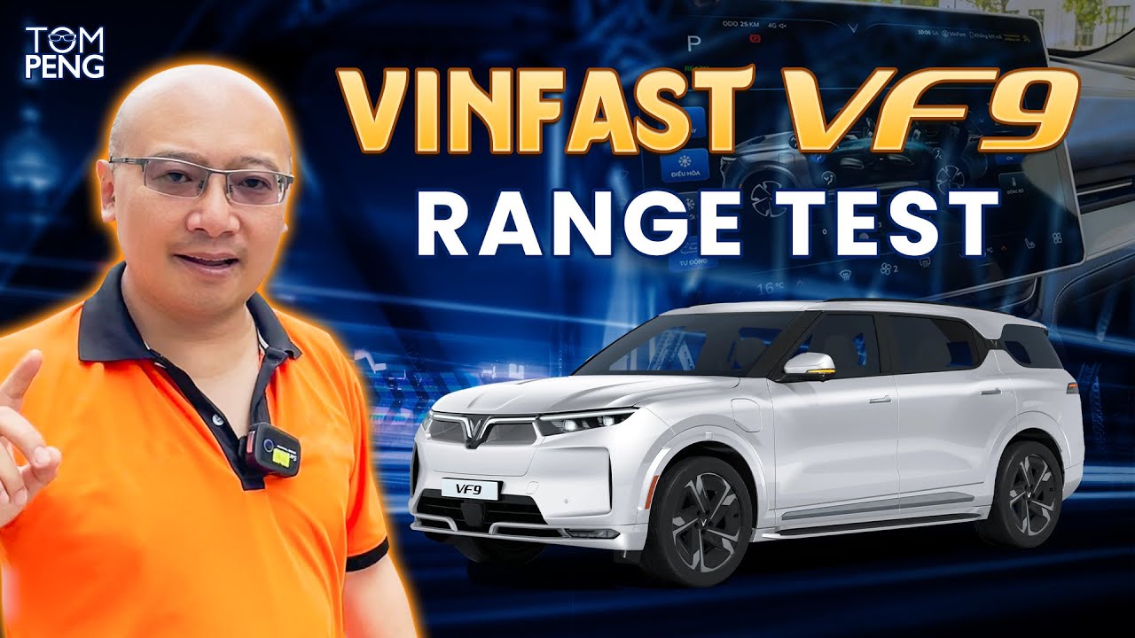 VinFast VF9 Plus - How far can it go on a full charge?