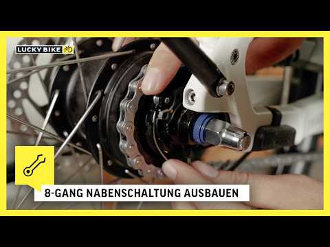 SHIMANO 8-GANG NABENSCHALTUNG AUSBAUEN | So baust du deine Acht-Gang-Nabenschaltung aus!