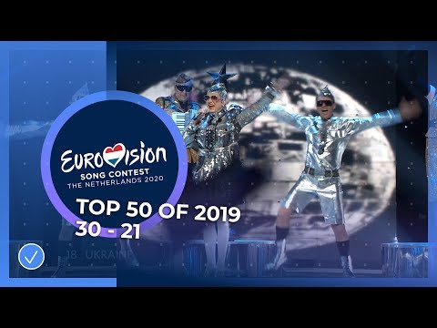 TOP 50: Most watched in 2019: 30 TO 21 - Eurovision Song Contest