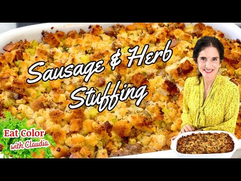 Sausage & Herb Stuffing Made Easy! @eatcolor