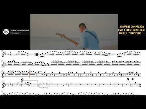 🔥HUANCADANZA PARTITURA PARA SAX ALTO 🎷