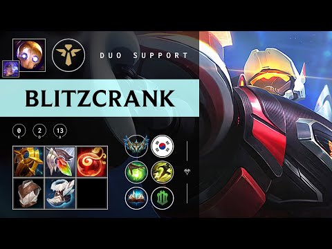 Blitzcrank Support vs Lulu - KR Challenger Patch 25.24