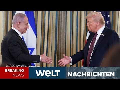 KRIEG IN GAZA: Trump legt Friedensplan vor! Netanjahu stimmt zu - wie reagiert die Hamas? | STREAM