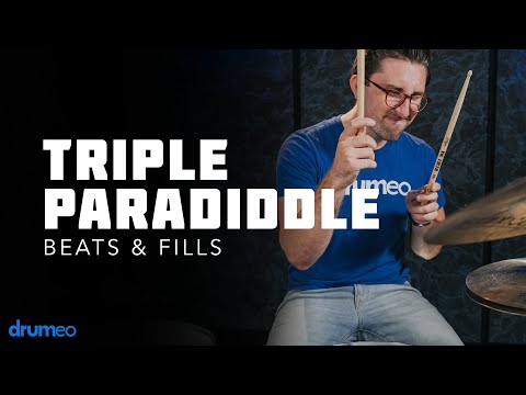 How To Play A Triple Paradiddle On The Drums - Drum Rudiment Lesson