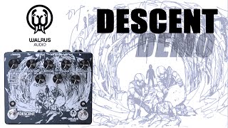 Video thumbnail for Walrus Audio - Descent Reverb/Octave Machine - Demo by Ryan Lutton