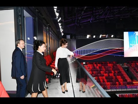 First Vice-president becomes familiarized with the Gymnastics Centre at the Luzhniki Olympic Complex