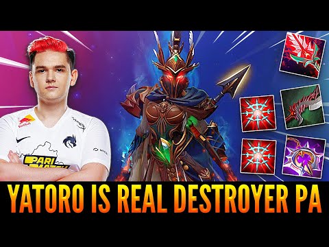👉 YATORO Is Destroyer Phantom Assassin - Even Hard Tanks Cant Stop Him - Dota 2