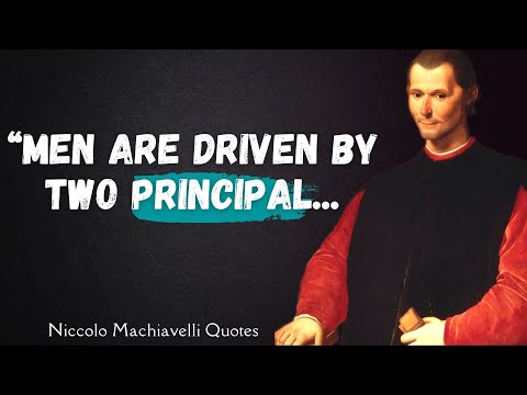 Niccolo Machiavelli - Quotes On Power And Politics | Quotes, Aphorisms
