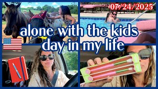 A Day In My Life |  Alone With 2 Kids