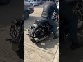 1951 Vincent black shadow 1000cc ridden by Roy 80 years old.