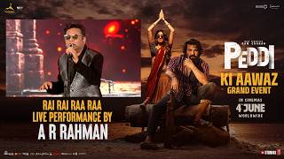 Download lagu Rai Rai Raa Raa Song Live Performance by AR Rahman | #PEDDIKiAawaz Grand Event | Ram Charan mp3