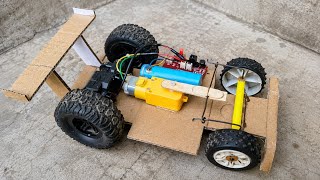 How To Make 🏎️RC Remote Control Toy Cars  DIY Cardboard Simple build 🏎️