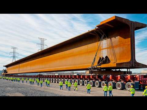 How It's Made: Giant Steel Beams, Rolling Mill, SoFi Stadium