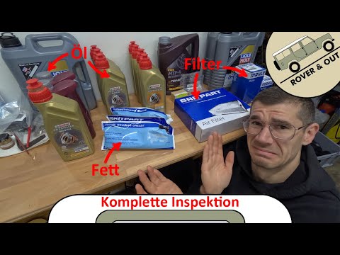 Land Rover Defender TD5 Komplette Inspektion / Service / Kosten/ Intervalle / Ölwechsel und mehr