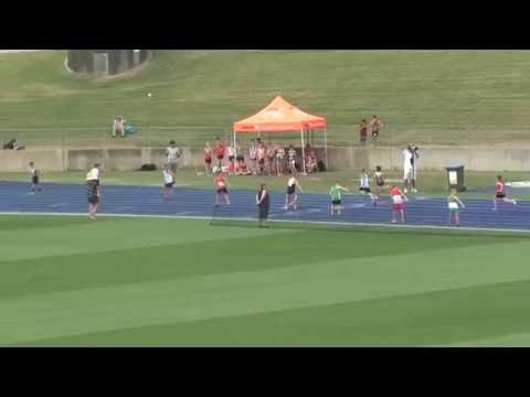 2016 State Relays U9 Boys 4 x 100m Final