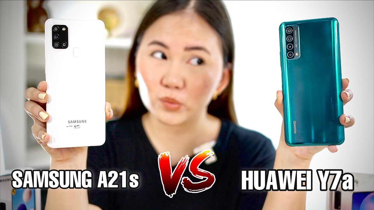HUAWEI Y7a VS SAMSUNG GALAXY A21s COMPARISON REVIEW - WHO HAS THE BEST CAMERA?