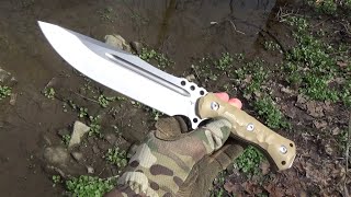 Their Best Yet! Lengren Chief Knife Review, 6mm Thick, 1+ lbs., Sleipner Steel ($137)